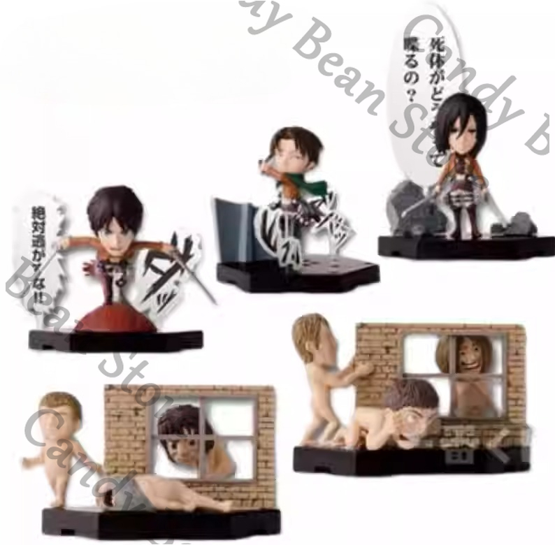 Model Kit Titanic - Anime Attack on Titan Mikasa·Ackerman Cosplay