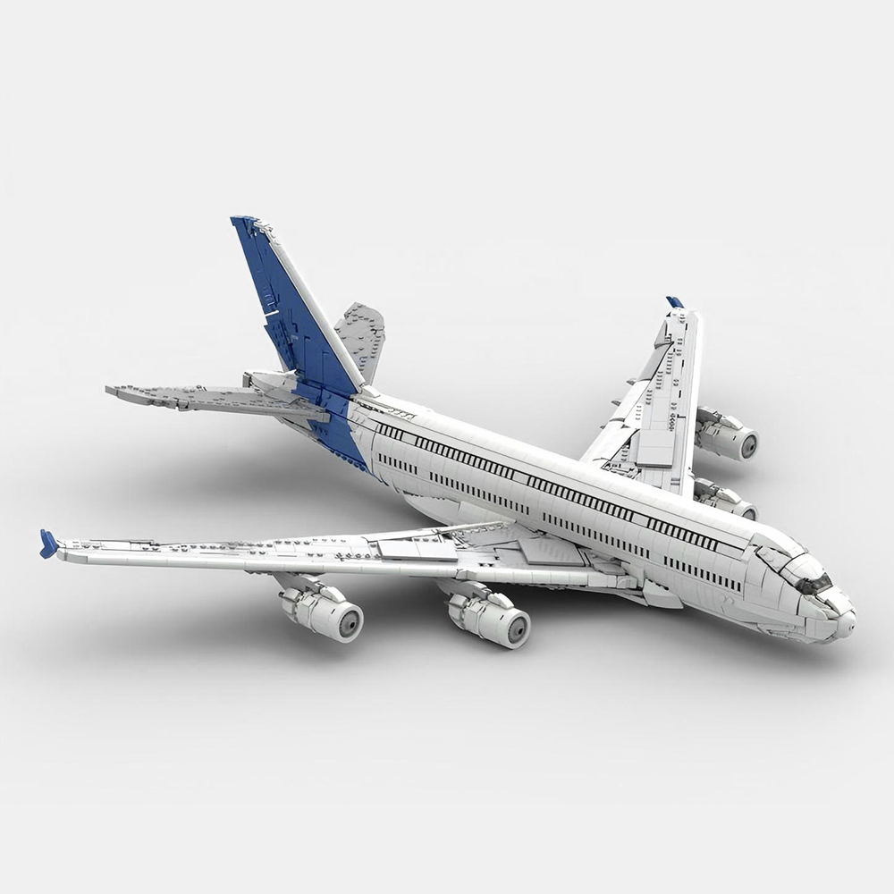 Model Kit Paint Set - MOC A380 Factory Paint Civil Airplane