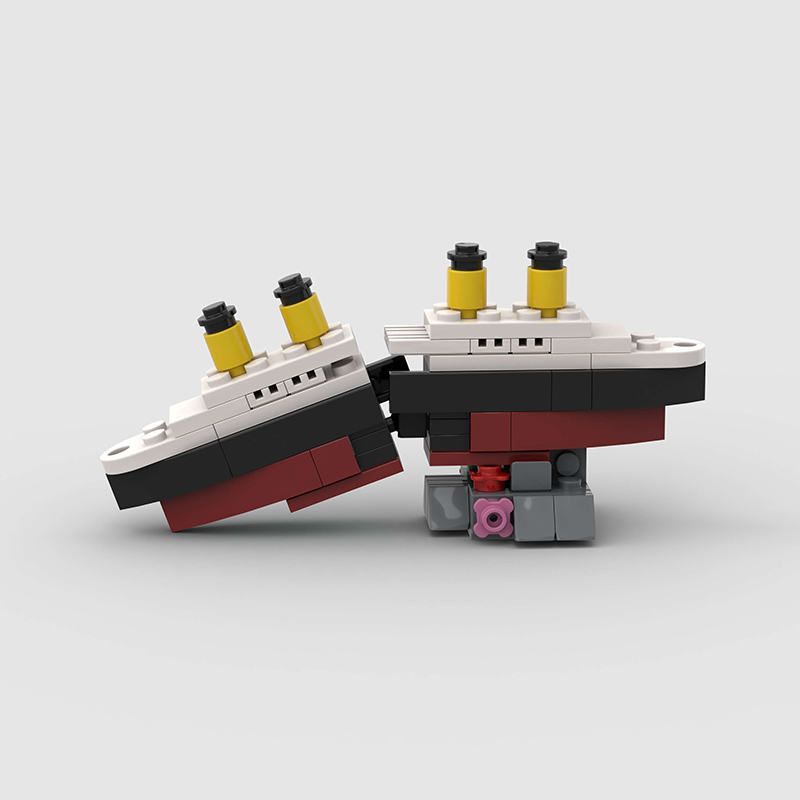 Model Kit Titanic - Mini RMS Titanic Sank Ship Model