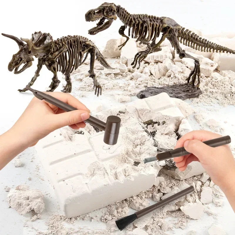 Model Kit Excavator - Dinosaur Excavation Fossil Archaeology Scientific and