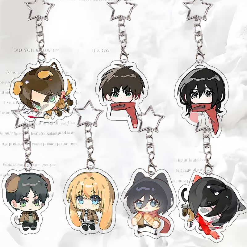 Model Kit Titanic - Attack on Titan Acrylic Keychain Eren