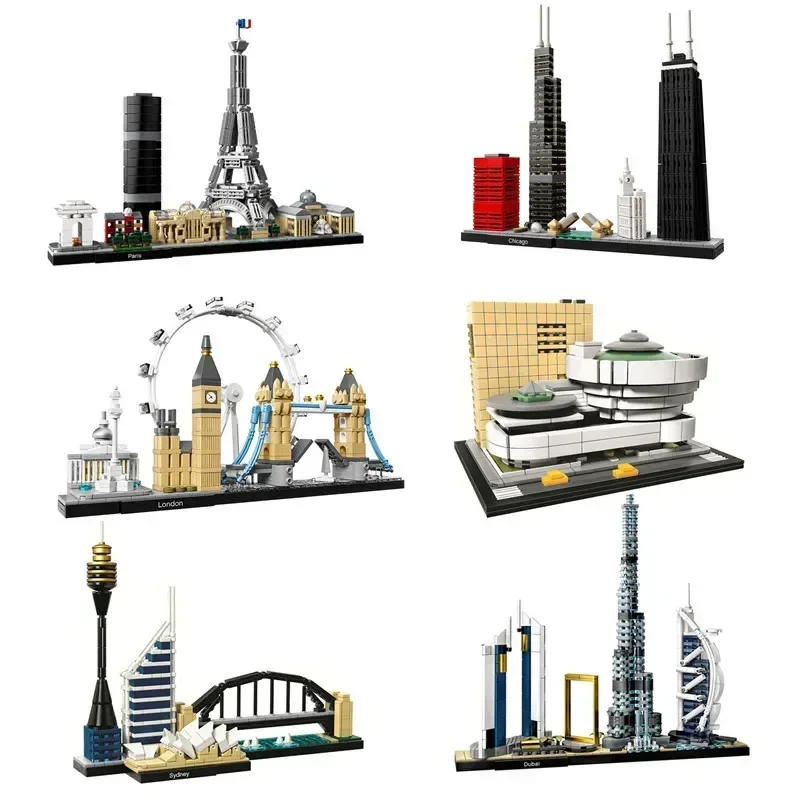 Thirteen Sets of City Models 2 - đánh giá và giá Model Kit Lego