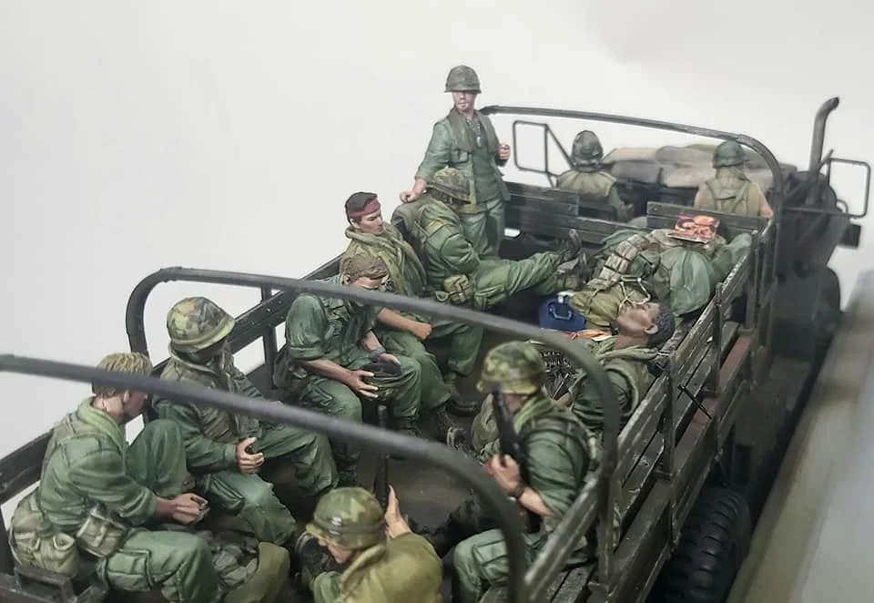 1/35 Resin Figures Model Assem - đánh giá và giá Model Kit Italeri