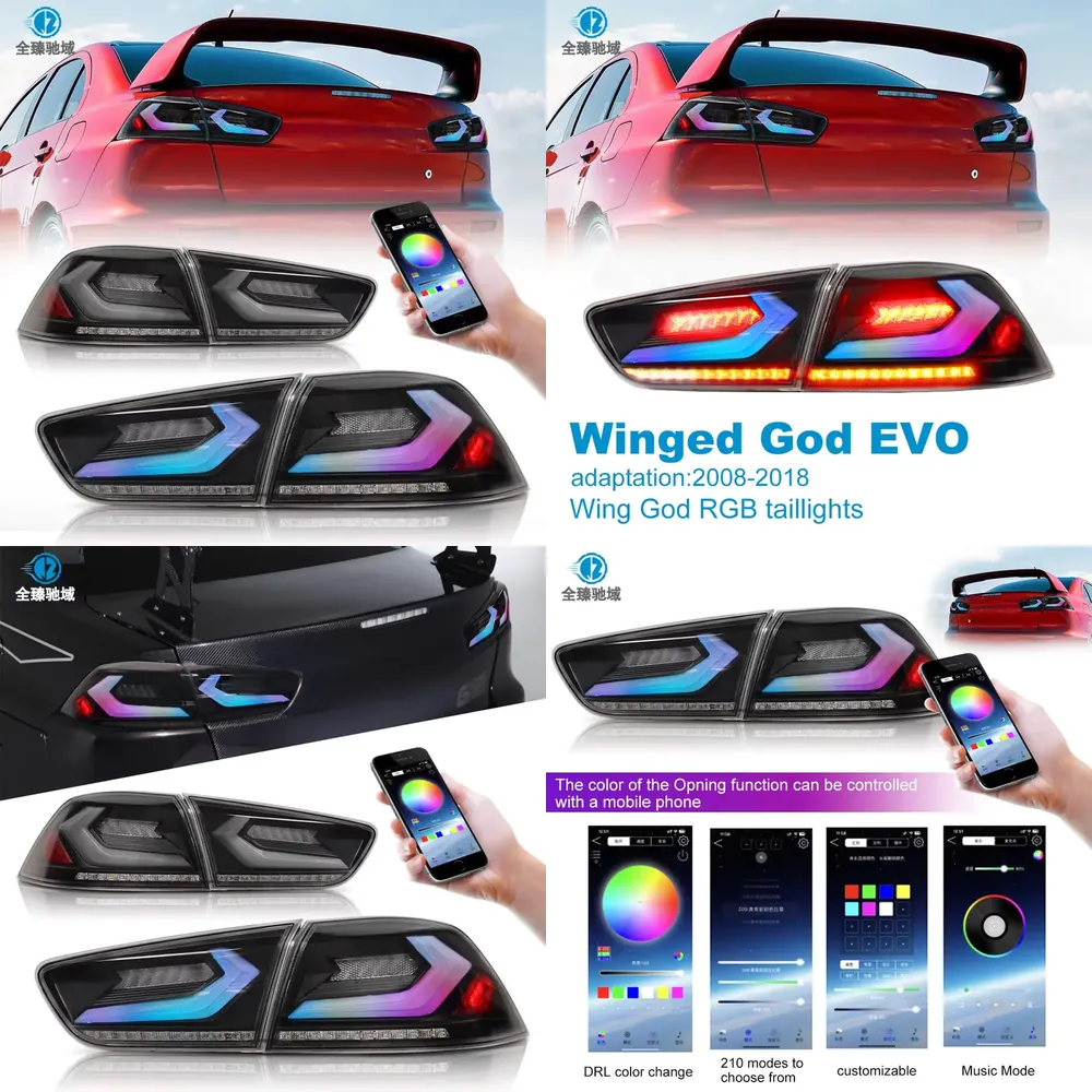 For Lancer EVO X Modified LED  - đánh giá và giá Model Kit Led