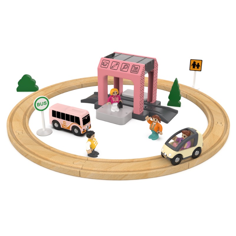 Wooden Railway Track Set Elect - đánh giá và giá Model Kit Runner