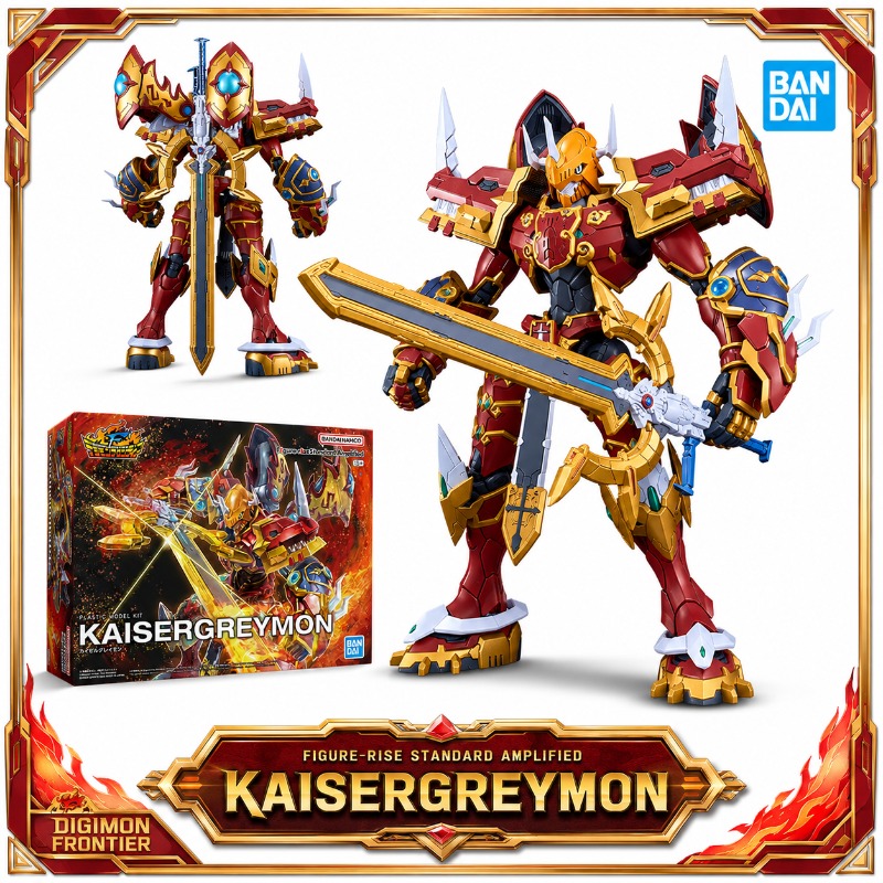 Bandai Figure-rise Standard Am - đánh giá và giá Model Kit Kaisergreymon