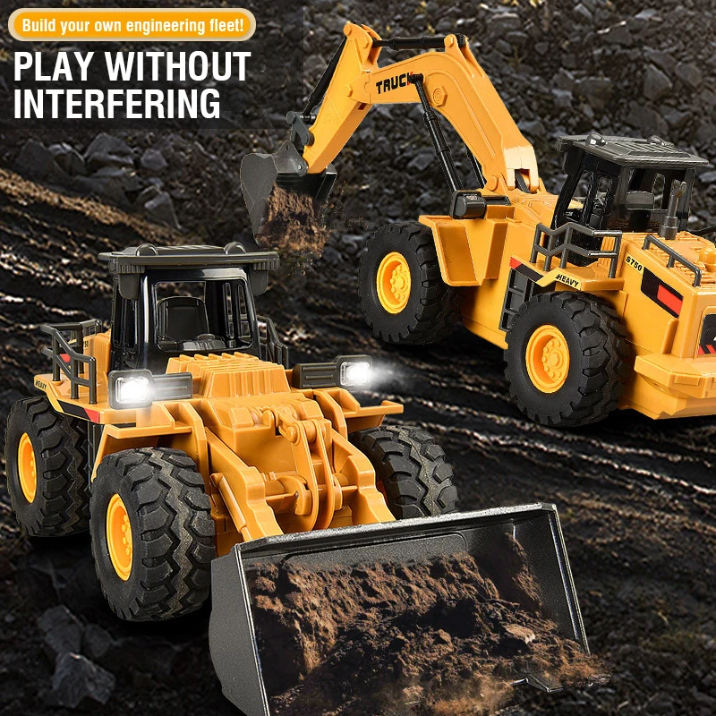 2.4G Alloy Remote Control Exca - đánh giá và giá Model Kit Excavator