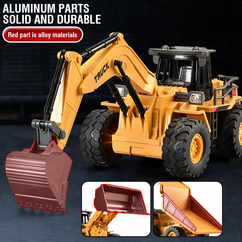 2.4G Alloy Remote Control Exca - đánh giá và giá Model Kit Excavator