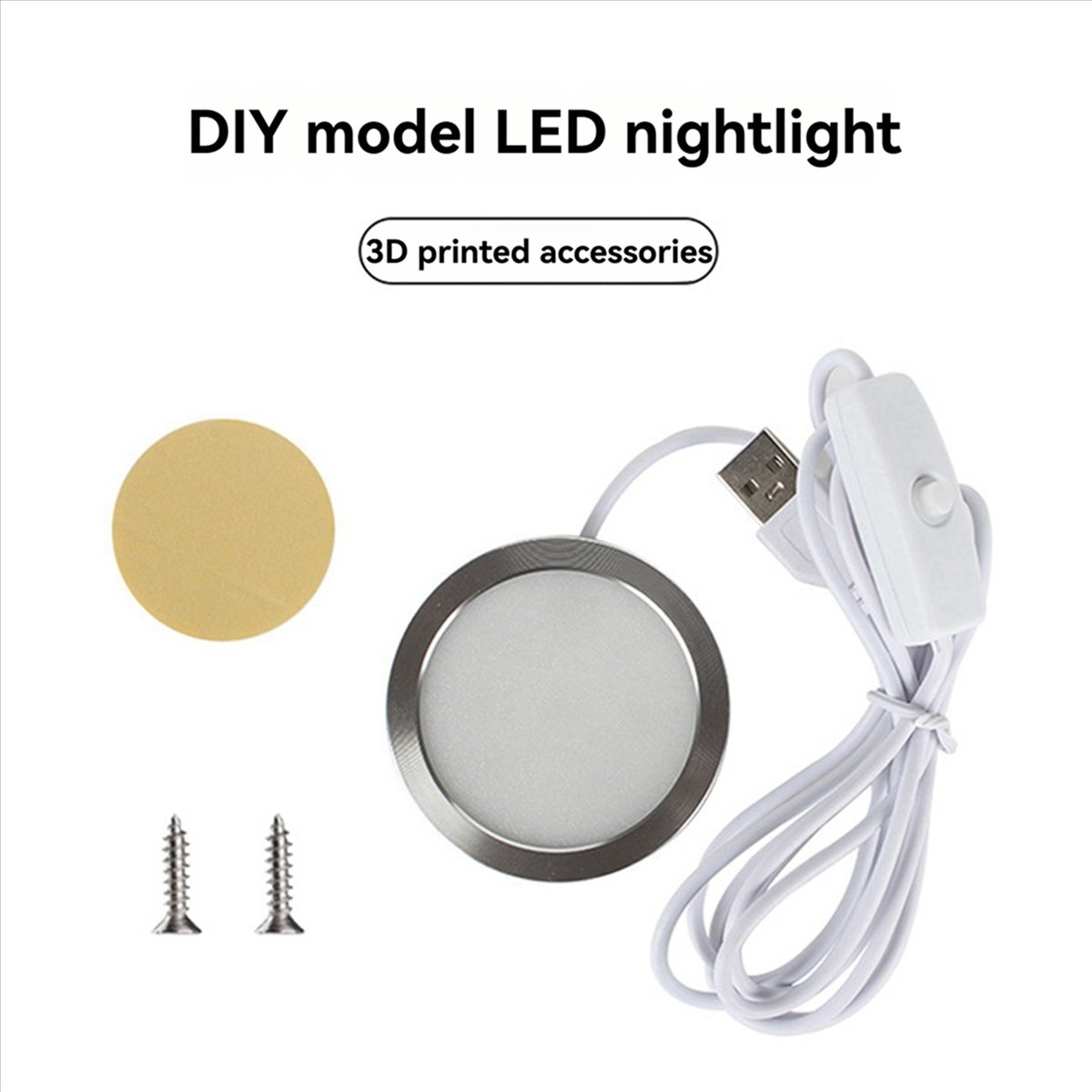 3X DIY LED Night Light Kit for - đánh giá và giá Model Kit Led