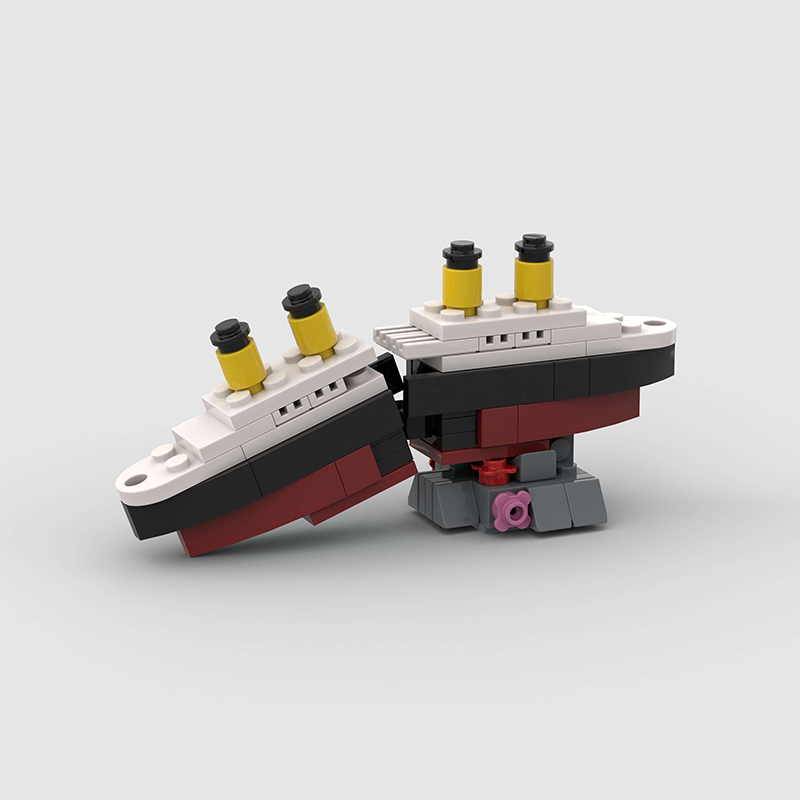 Mini RMS Titanic Sank Ship Mod - đánh giá và giá Model Kit Titanic