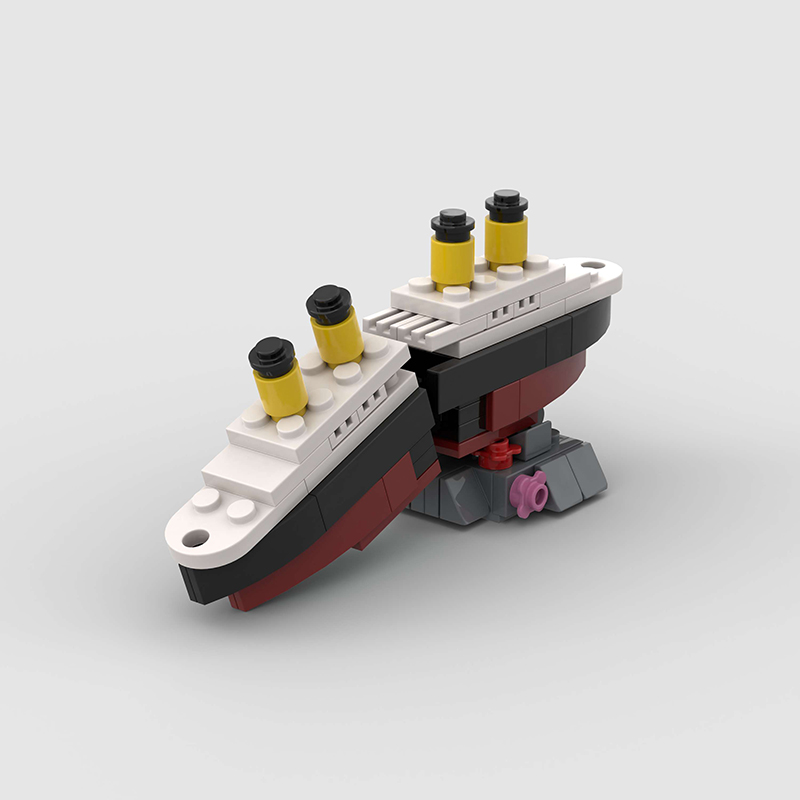 Mini RMS Titanic Sank Ship Mod - đánh giá và giá Model Kit Titanic