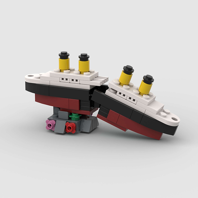 Mini RMS Titanic Sank Ship Mod - đánh giá và giá Model Kit Titanic