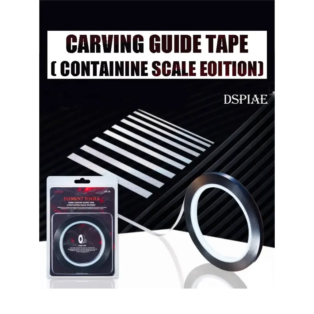DSPIAE CG Series Carving Guide - đánh giá và giá Model Kit Paint Set