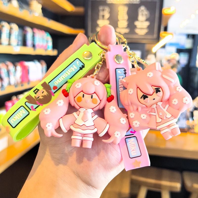 Hatsune Miku Keychain Cartoon  - đánh giá và giá Model Kit Car