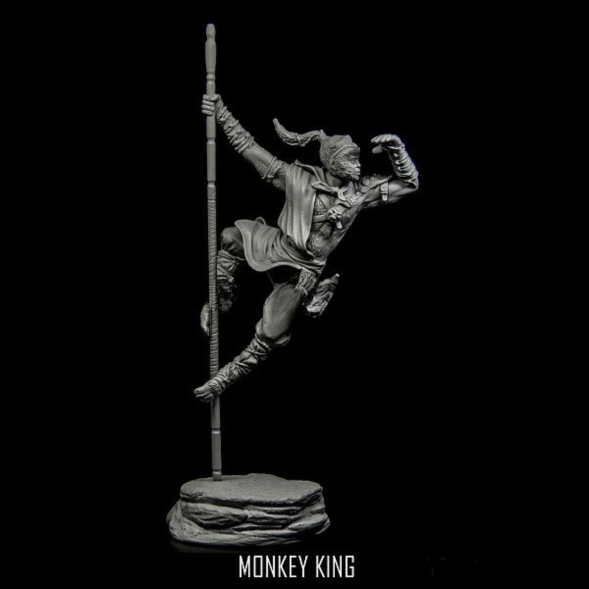 resin soldier model GK - Monke - đánh giá và giá Model Kit Wukong
