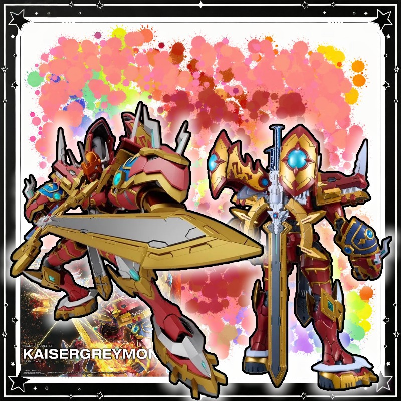 【In Stock】Bandai Figure‑rise S - đánh giá và giá Model Kit Kaisergreymon