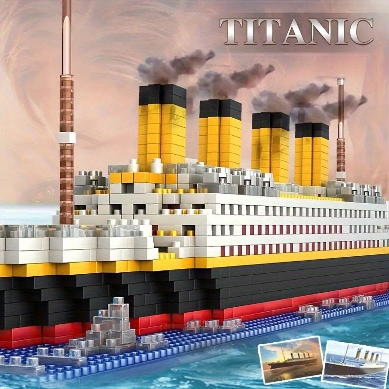 Titanic Micro Building Blocks  - đánh giá và giá Model Kit Titanic