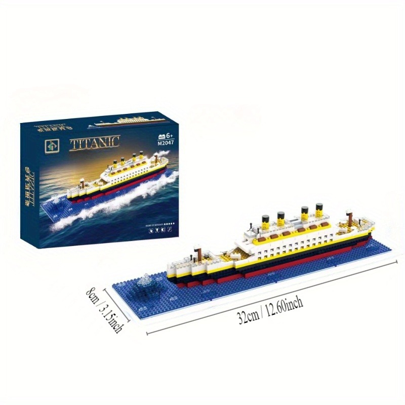 Titanic Micro Building Blocks  - đánh giá và giá Model Kit Titanic