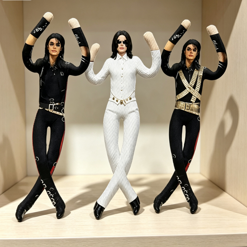 Michael Jackson Movable Joint  - đánh giá và giá Model Kit Joints