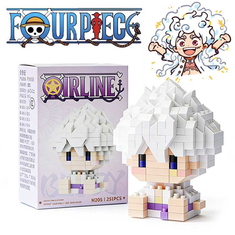Anime Character Model Luffy 3D - đánh giá và giá Model Kit Lego