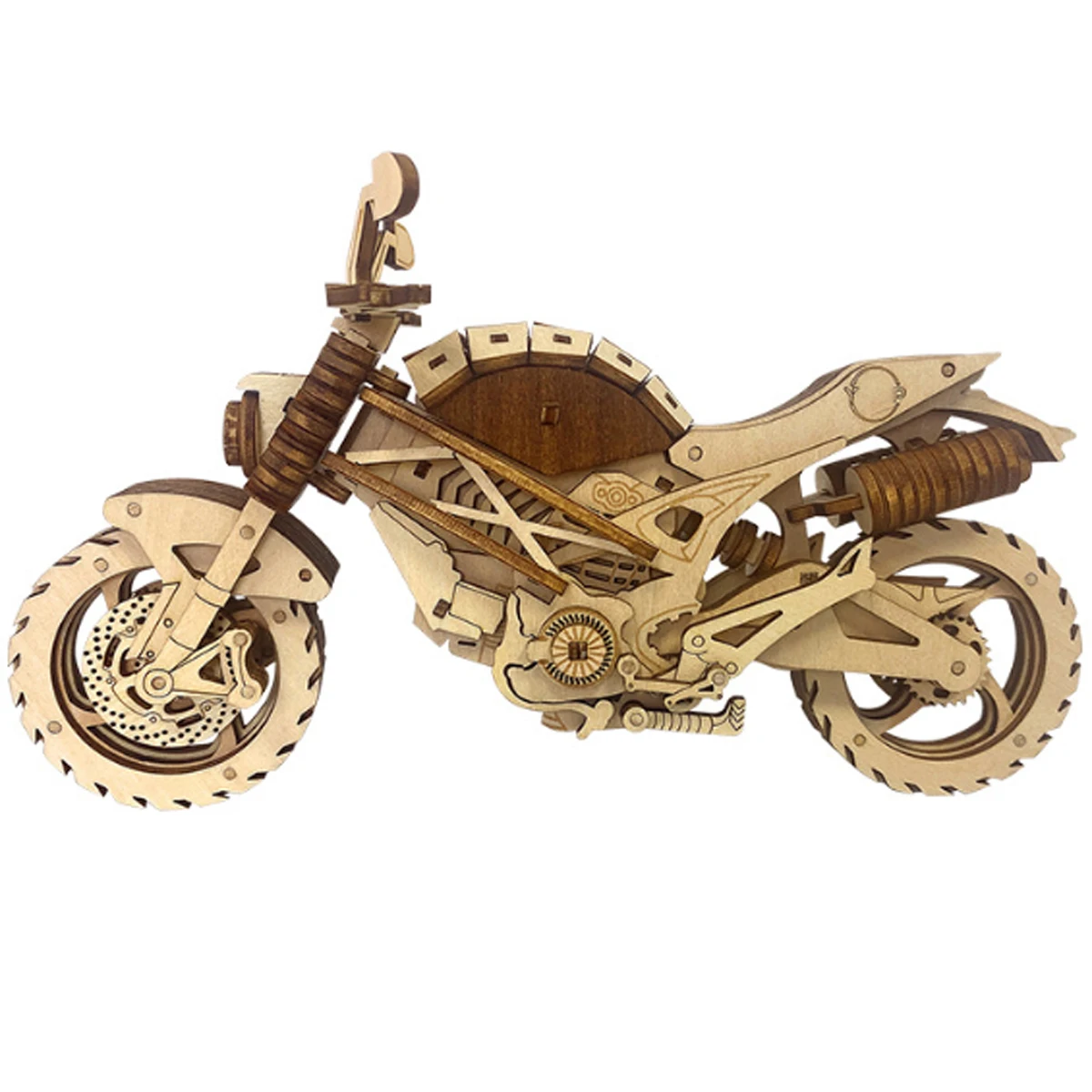 Motorcycle 3D Car Wooden Puzzl - đánh giá và giá Model Kit History
