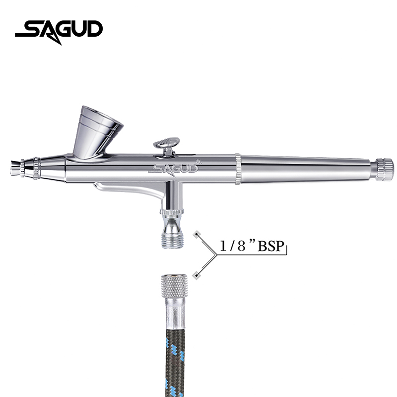 SAGUD Airbrush Model SD-135 0. - đánh giá và giá Model Kit Paint Set