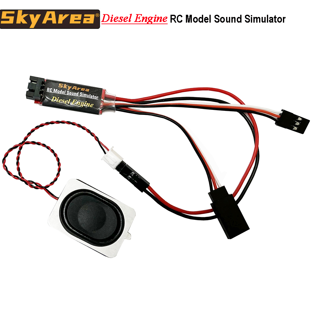 RC Diesel Engine Sound Module  - đánh giá và giá Model Kit Excavator