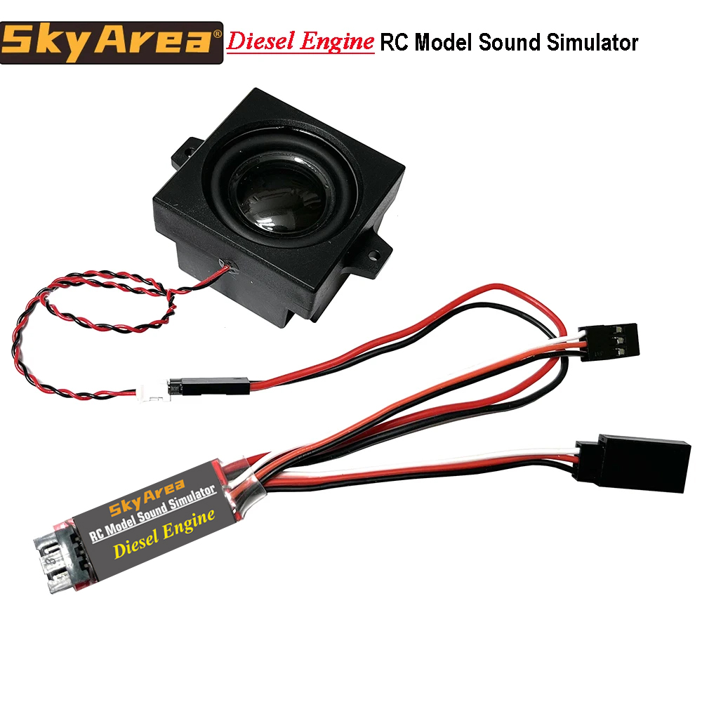 RC Diesel Engine Sound Module  - đánh giá và giá Model Kit Excavator
