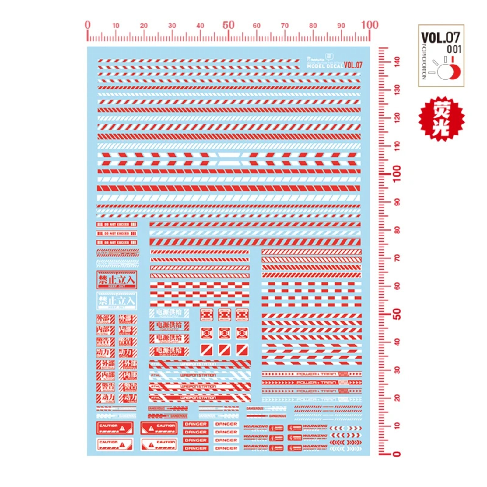 HOBBY MIO VOL7-001~003 Fluores - đánh giá và giá Model Kit Paint Set