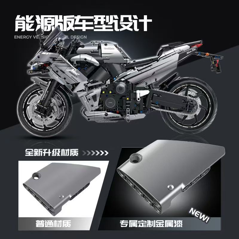 Track H5 Motorcycle 2229PCS As - đánh giá và giá Model Kit Runner
