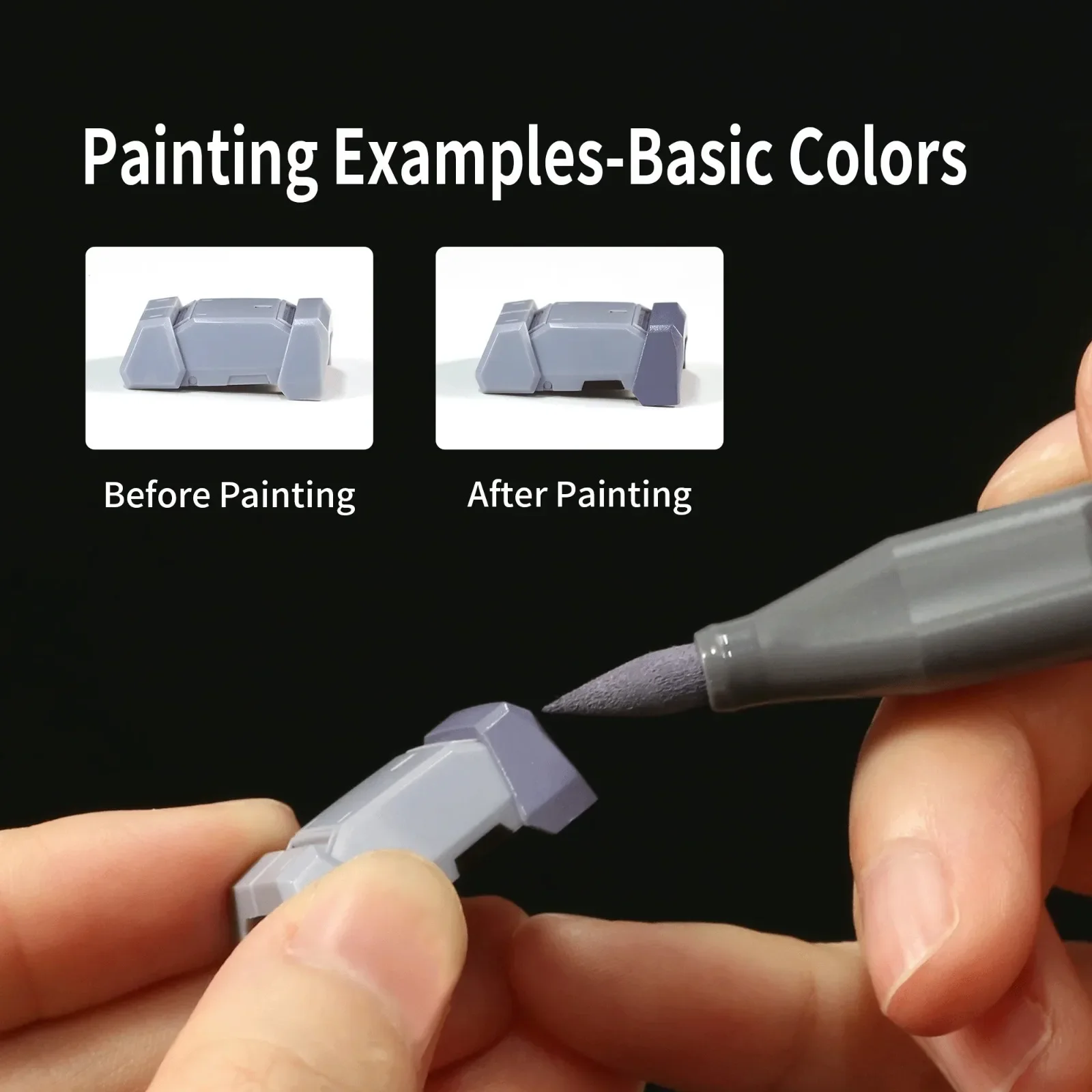 DSPIAE Soft Tip Water Based Ma - đánh giá và giá Model Kit Paint Set