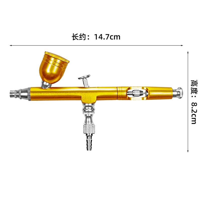 0.3mm Dual Action Airbrush 7cc - đánh giá và giá Model Kit Paint Set