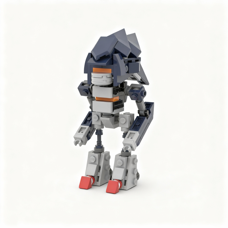 134pcs MOC Mecha Sonic Mk Ii H - đánh giá và giá Model Kit Sonic