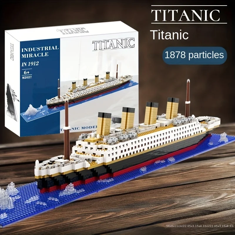 Titanic cruise ship small part - đánh giá và giá Model Kit Titanic