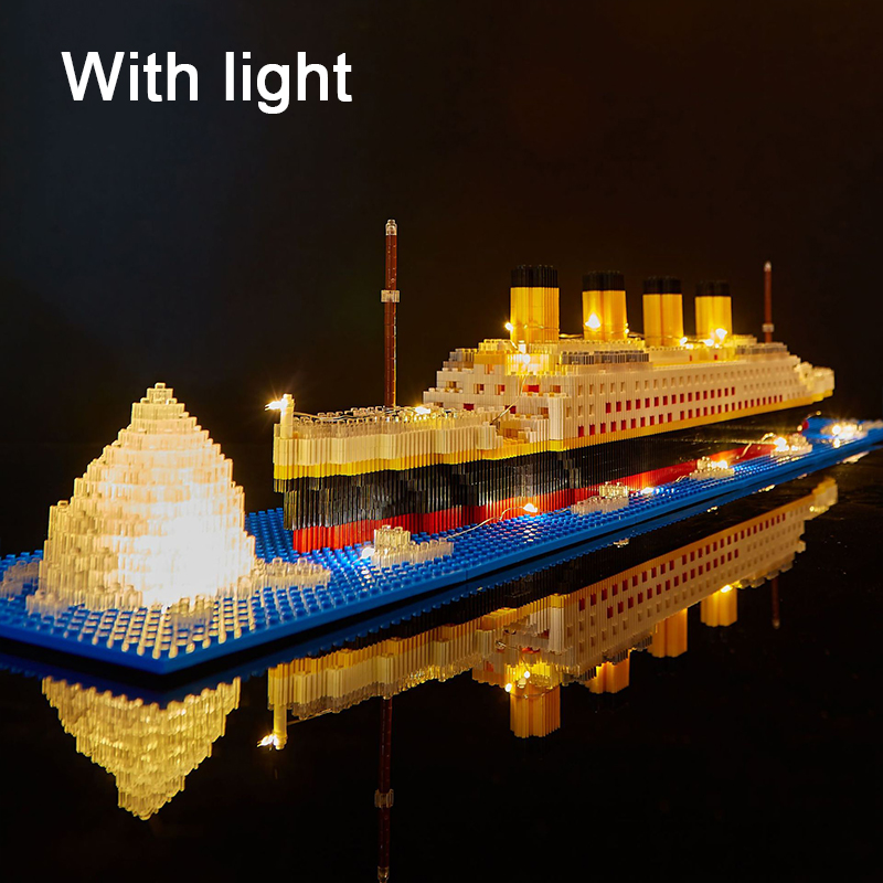 DIY Titanic Creative Luxury Ic - đánh giá và giá Model Kit Titanic
