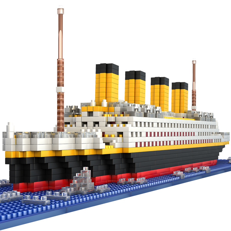 DIY Titanic Creative Luxury Ic - đánh giá và giá Model Kit Titanic