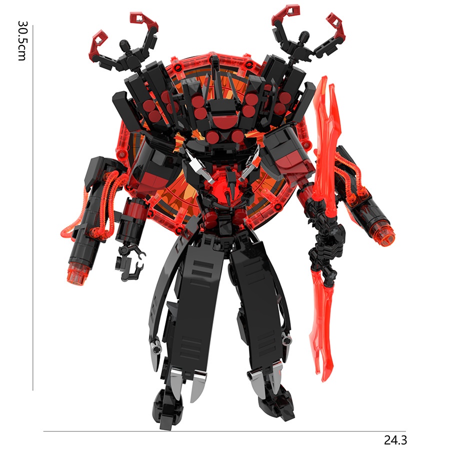 658pcs/set Updated Skibidi Toi - đánh giá và giá Model Kit Titanic