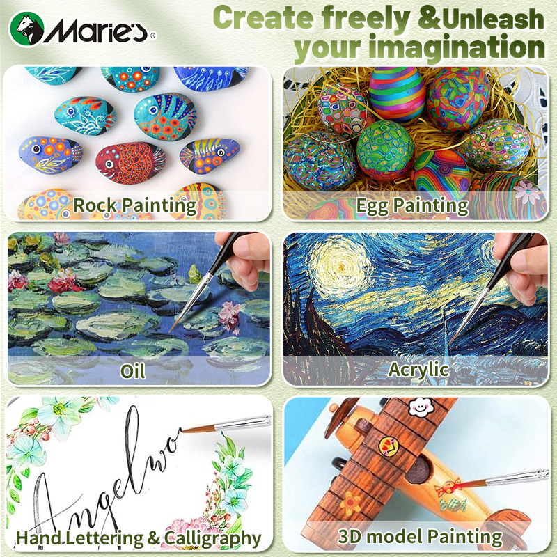 10/12/15pcs 00000 Marie's Mini - đánh giá và giá Model Kit Paint Set