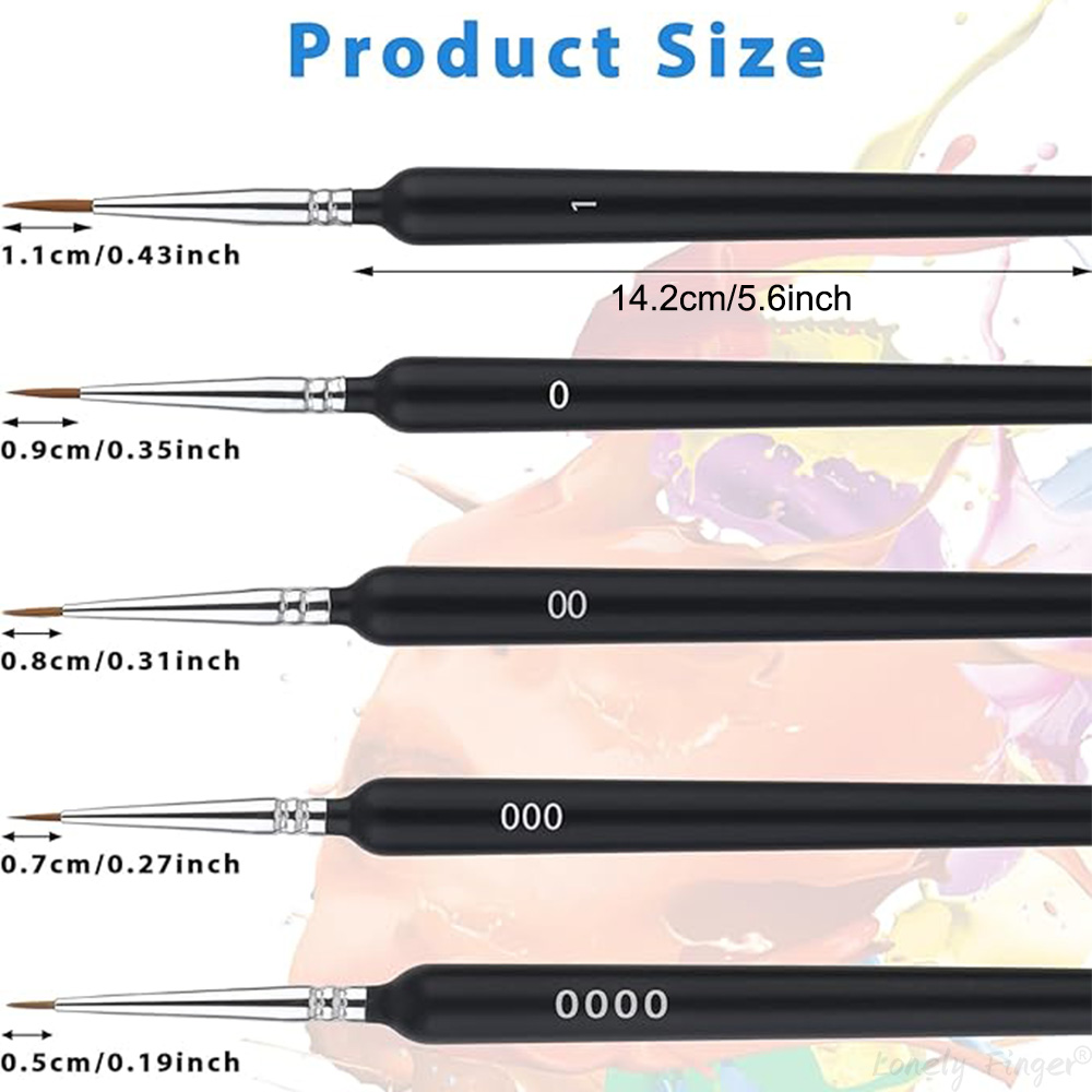 5/11Pcs Paint Brushes Set, Art - đánh giá và giá Model Kit Paint Set