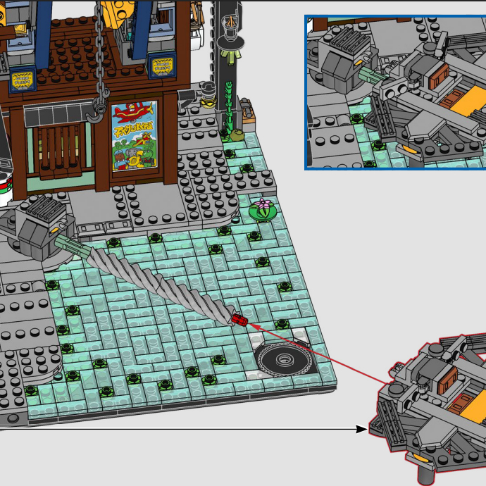 Robot Repair Factory Building  - đánh giá và giá Model Kit Lego