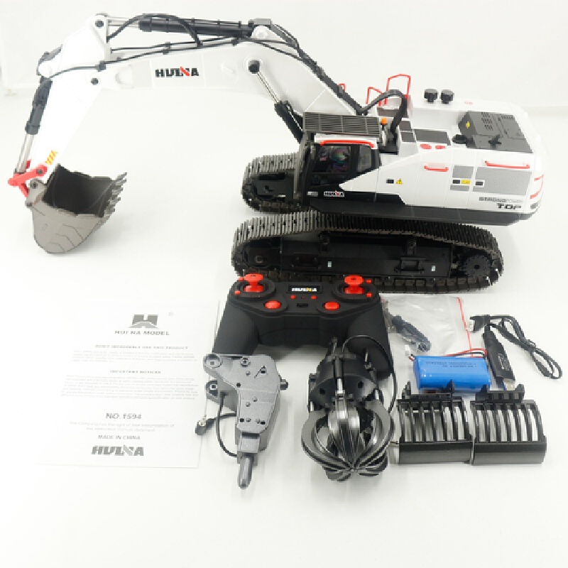 Huiner 1594 1/14 2.4GHz RC Sim - đánh giá và giá Model Kit Excavator